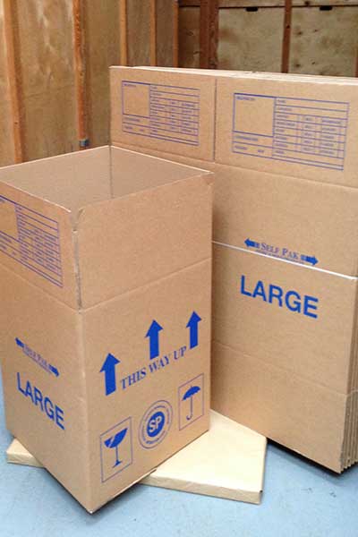 Packing Services - Large removals packing boxes image